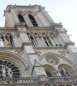 Věž katedrály Notre-Dame
