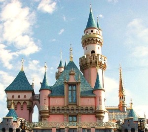 Disneyland hrad